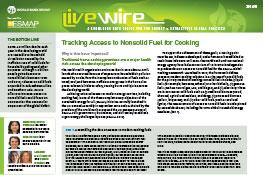 Tracking Access to Nonsolid Fuel for Cooking Tracking Access to Nonsolid Fuel for Cooking