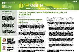 Tracking Progress Toward Sustainable Energy for All in South Asia Tracking Progress Toward Sustainable Energy for All in South Asia